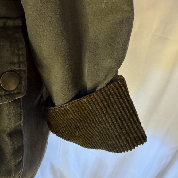 Portland Barn Jacket, Fully Lined with Zip Front and Hideaway Hood - Picture 9 of 11